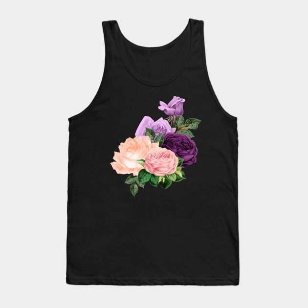 Flower Power Rose Tank Top by Socity Shop